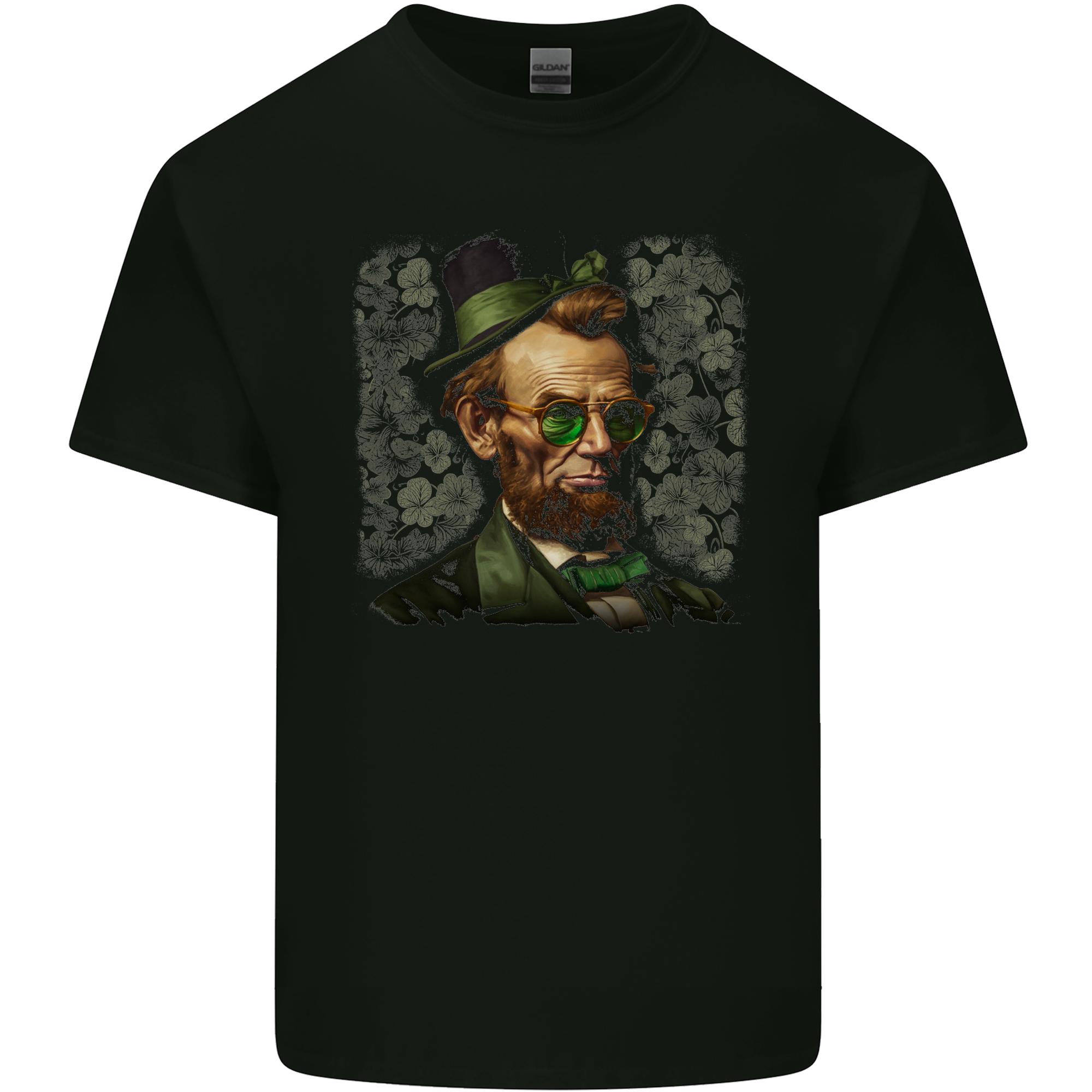 Irish Abraham Lincoln Funny St Patricks Day Unisexs Light Cotton TShirt S