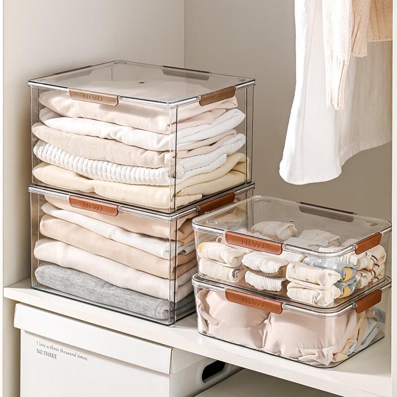 Miflame Transparent Home Storage Box Set