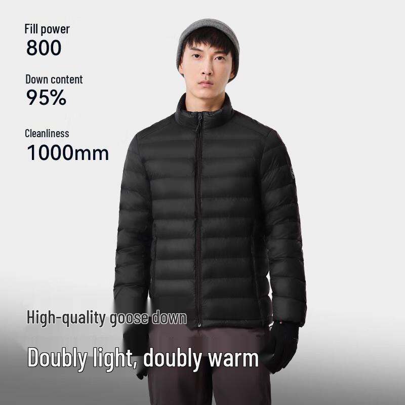 Pelliot Unisex Outdoor 800-Fill Lightweight Goose Down Jacket