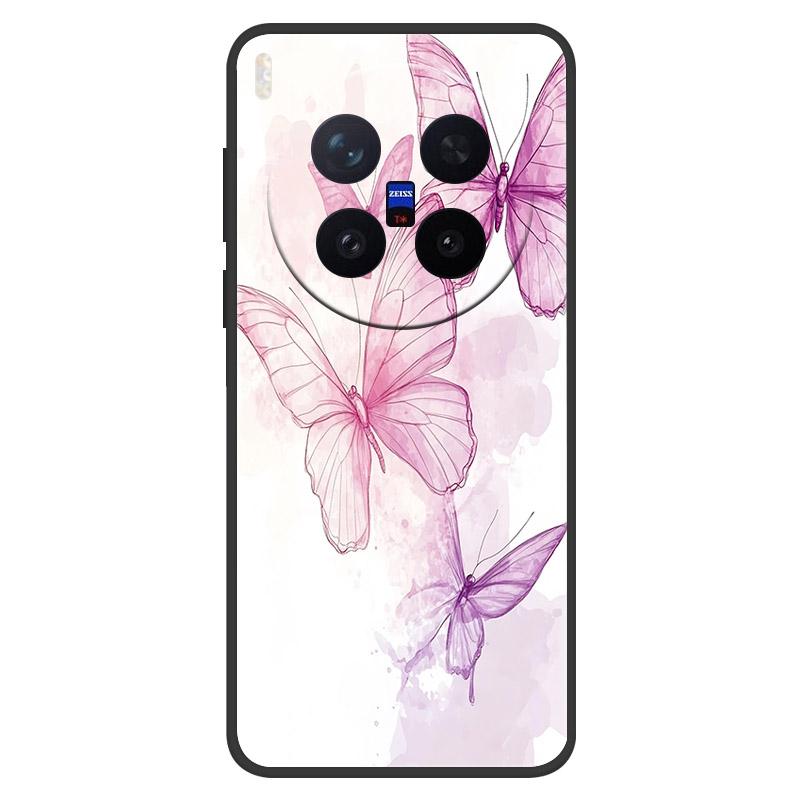For VIVO X300 Pro Case Marble Painted Soft Matte Silicone Back Cover For Vivo X300 Full Protective Phone Shell X 300 X300 PRO