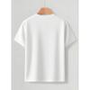 Taglie europee T-shirt da ragazzo Design Artistico Stampato, Ideale per Attività all'Aperto, Morbido Top a Maglia, Comodo e Traspirante, Adatto per l'Estate
