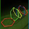 Hexagonal Football Agility Training Rings