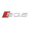 3D ABS Klebe Schwarz Auto Kofferraum Nummer Buchstaben Aufkleber für Audi SQ3 SQ5 SQ7 RSQ3 RSQ7 Logo Emblem Namensschild Abzeichen Zubehör