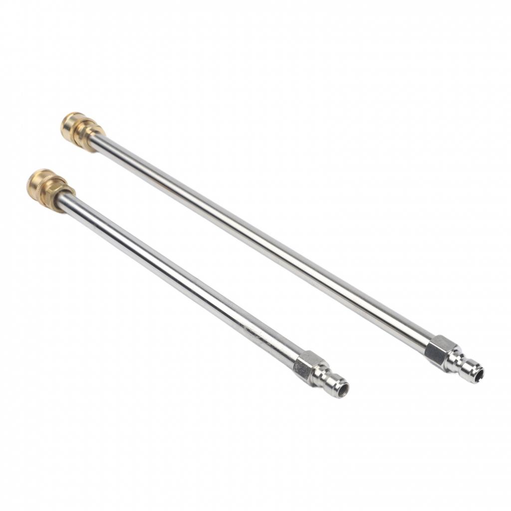 Cleaning Solution Dual Length Extension Rods for High Pressure Use