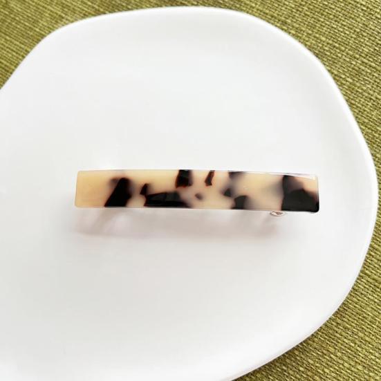 Spring Hairpin French Acetate Decor Hair Clips Versatile Color Hair Organizer Hair Accessory Hair Styling Tool