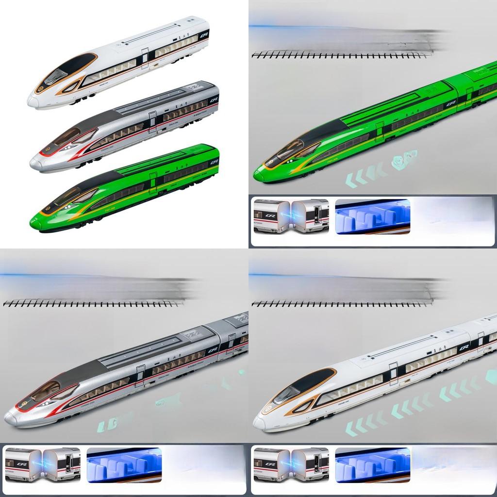 Alloy Highspeed Train Model With Flashing Lights And Sound For Kids Play