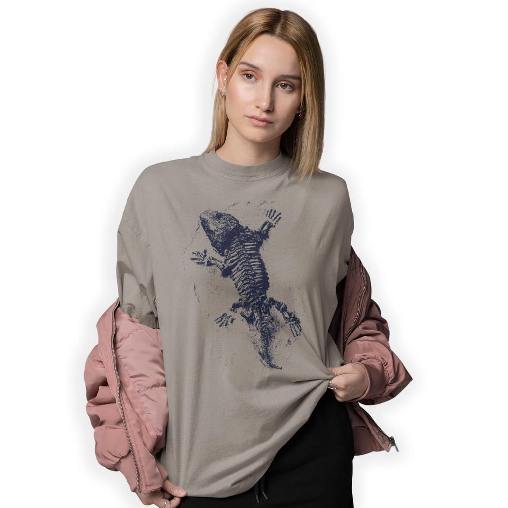 Lizard Fossil T-Shirt Fossils The Jurassic Coast Extinct Reptile