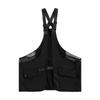 Chest Bag Vest Hip-Hop Style Adjustable Straps Design Multi Big Pockets Men Waistcoat Street Style Unisex Sports Vest Streetwear