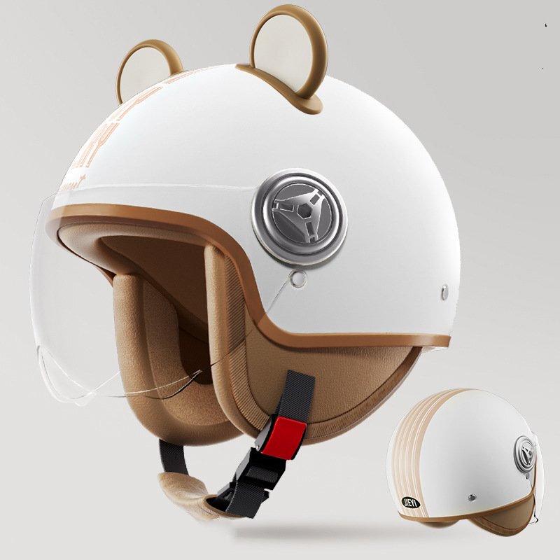 Lishi Winter Electric Scooter Half-Face Helmet