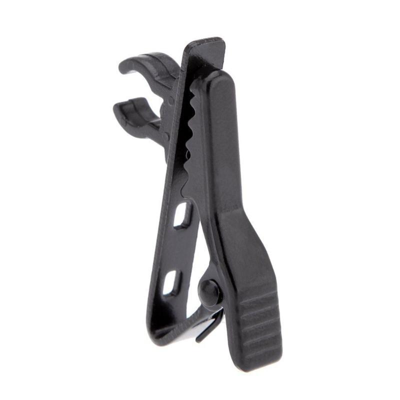 3/5/10Pcs Lavalier Microphone Clip Mic Lapel Collar Clamp Mount Microphone Accessories Kit for Video Conferences
