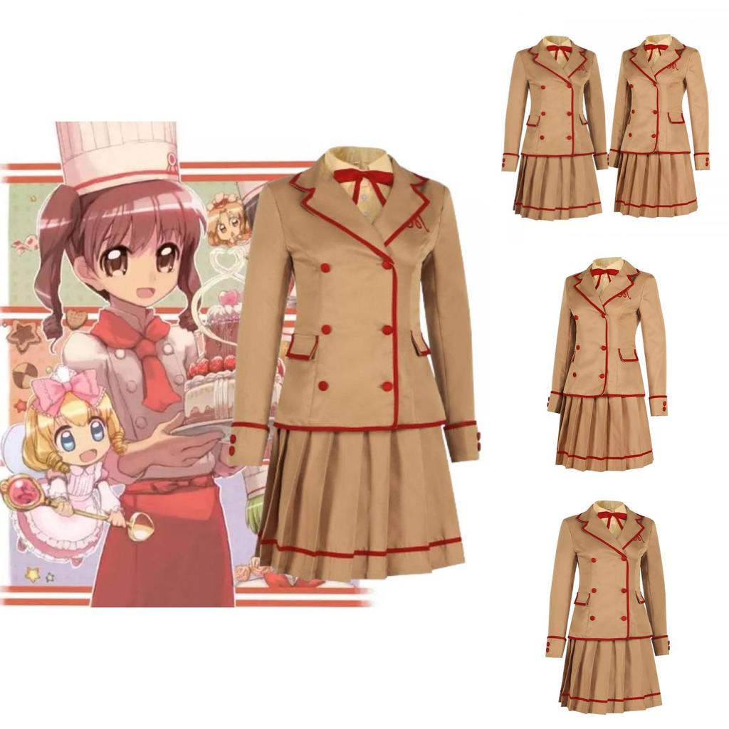 Entzückendes, von Anime inspiriertes Erdbeer-Cosplay-Outfit mit JK-Schuluniform