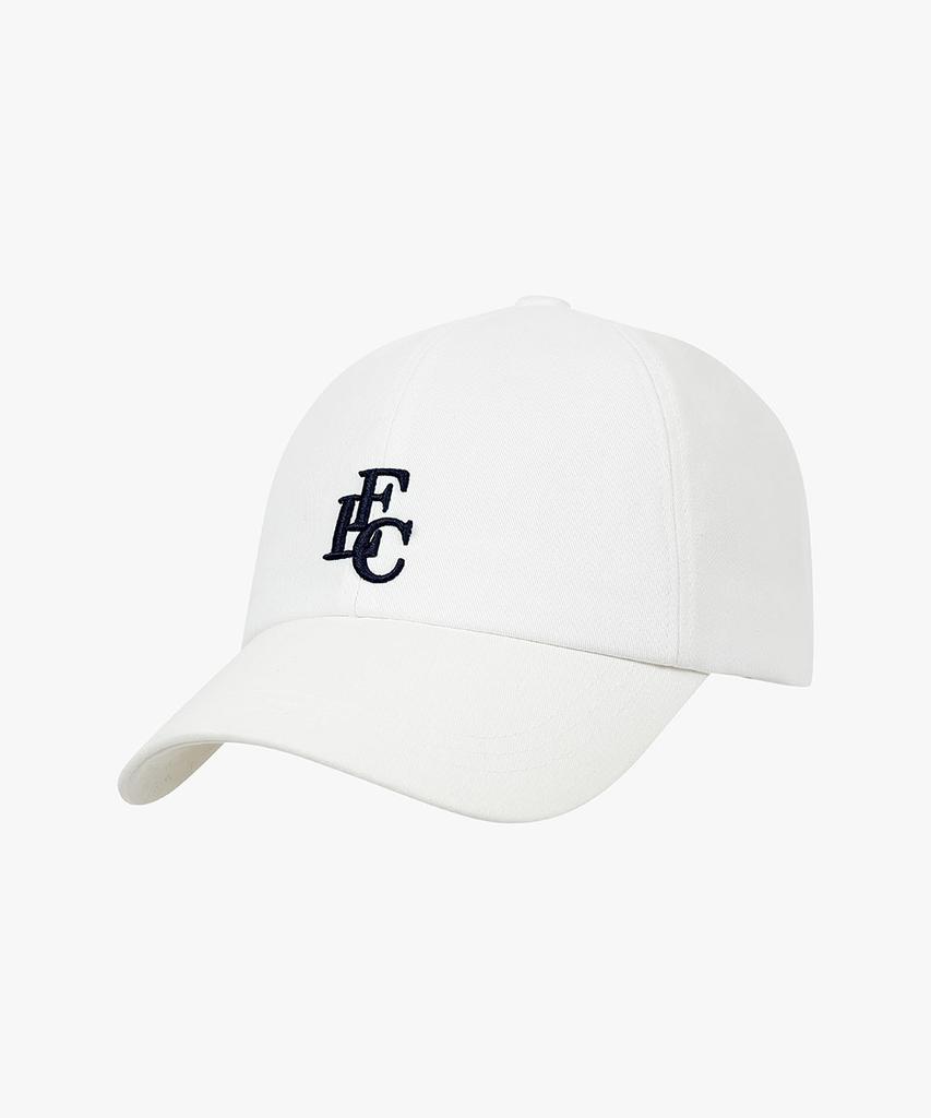 FAIRLIAR CLUB Flc Cotton Twill Baseball Cap_White