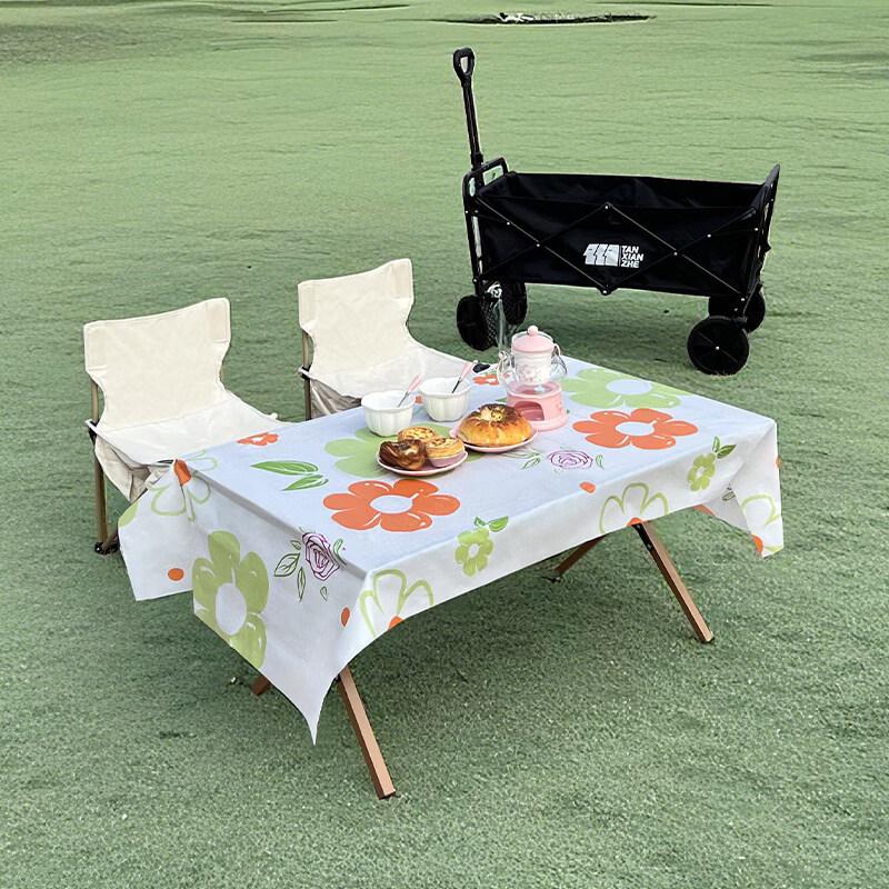 ZISIZ Outdoor Camping Disposable Tablecloth