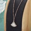 Scalloped Shell Clavicle Chain Accessories Gift Pendant Necklace