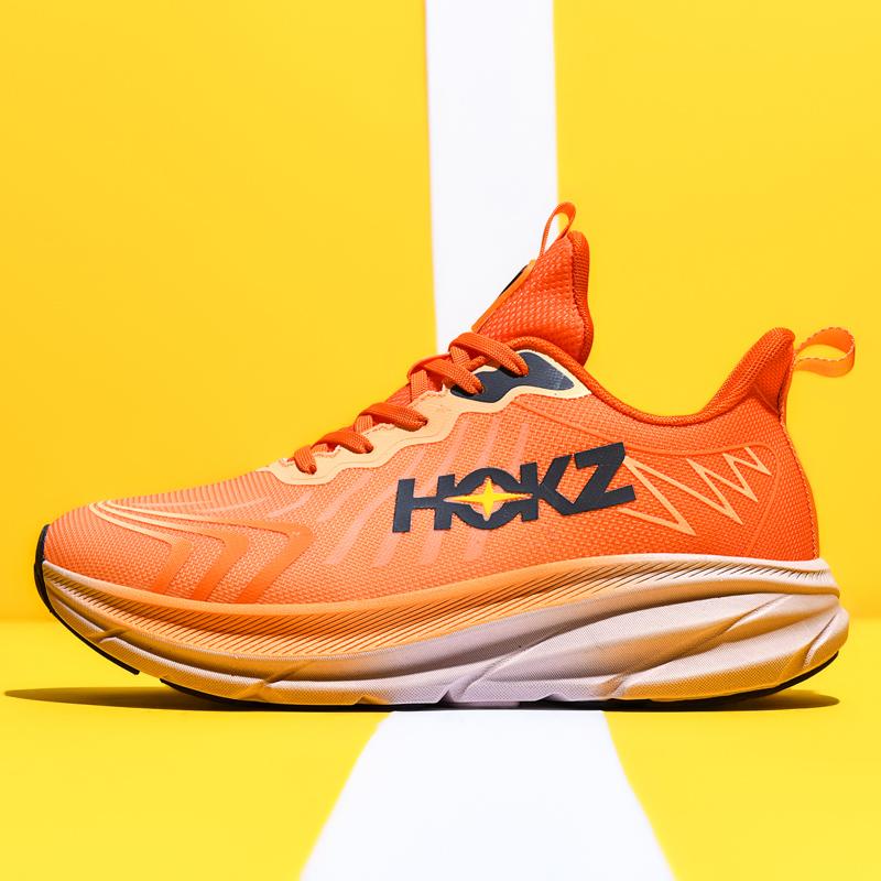 Men Sneakers Mesh Running Footwear Off-road Shoes Outdoor Sport Breathable Trainer Race Luxury Shoes Cushioning Couple Non-Slip Fashion