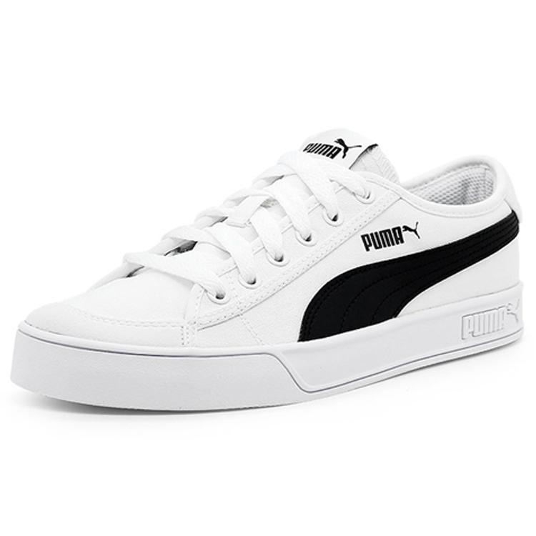 New Puma Smash White Black 365968-02