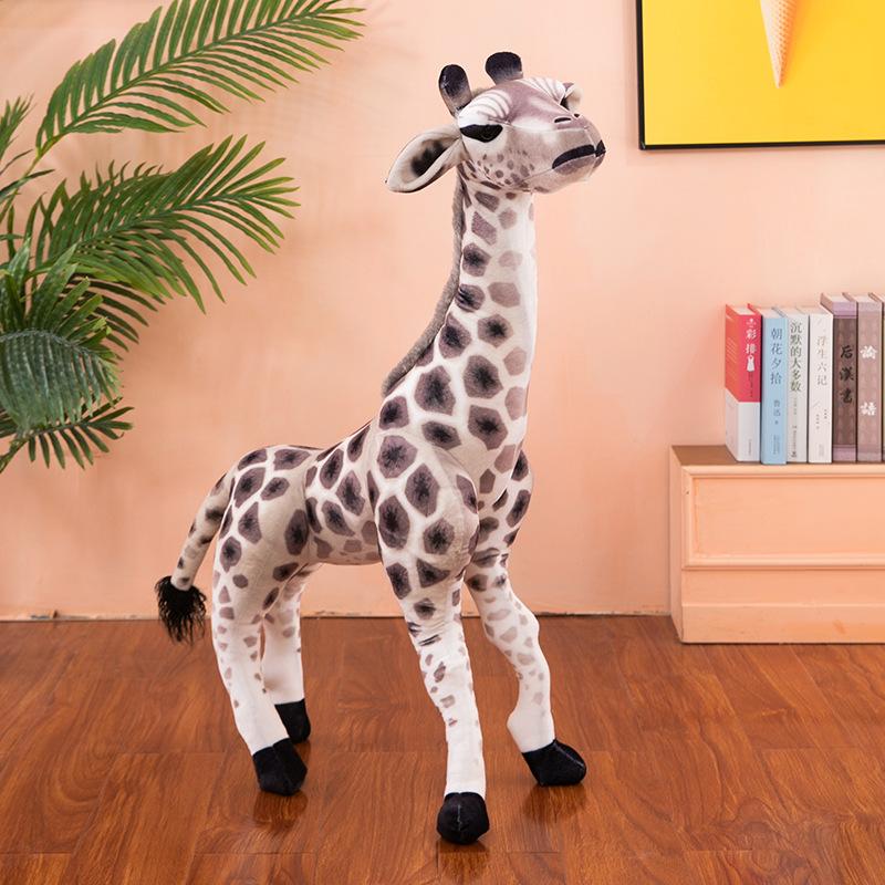 

Игрушка Жираф Плюшевая Кукла Зоопарка Мягкая Набивная Подушка Идеальный Детский Подарок 50cm