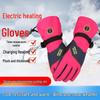 Windproof, Waterproof Heated Cycling Gloves - Fleece-Lined for Winter Cold Protection, Unisex