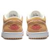 Air Jordan 1 Low SE Twine Women Sneakers Tan Orange-Quartz Sail DH7820-700