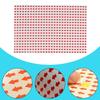 60 Sheets/Pack Self Adhesive Color Coding Sign Decals Arrows Stickers Labels for Factory Repair Shop