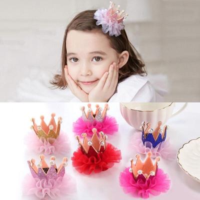 crown hair clip for baby girl