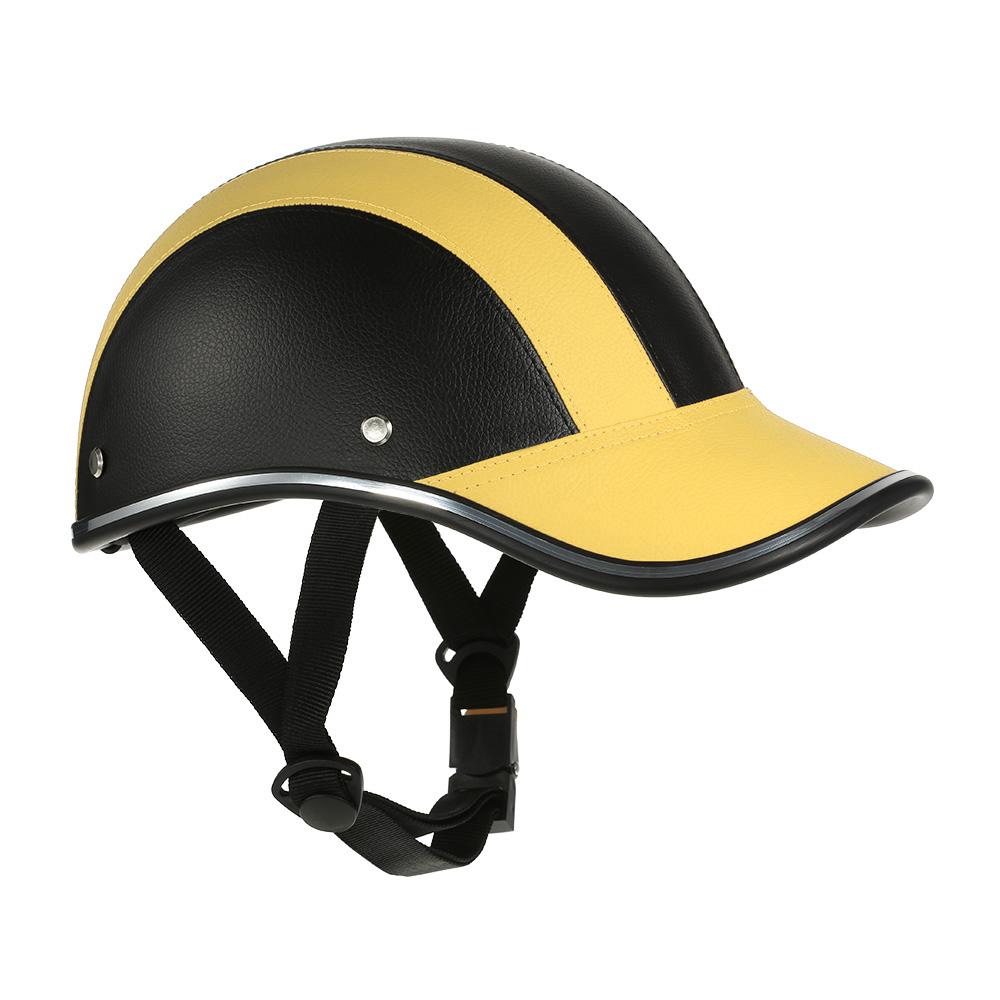 Motorcycle Helmet Half Face Baseball Cap Style with Sun Visor