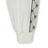 MLB New York Yankees FW24 Retro Patchwork Comfortable Simple Versatile Cuffed Casual Pants Unisex Bottoms Cream 3APTM0244-50CRS