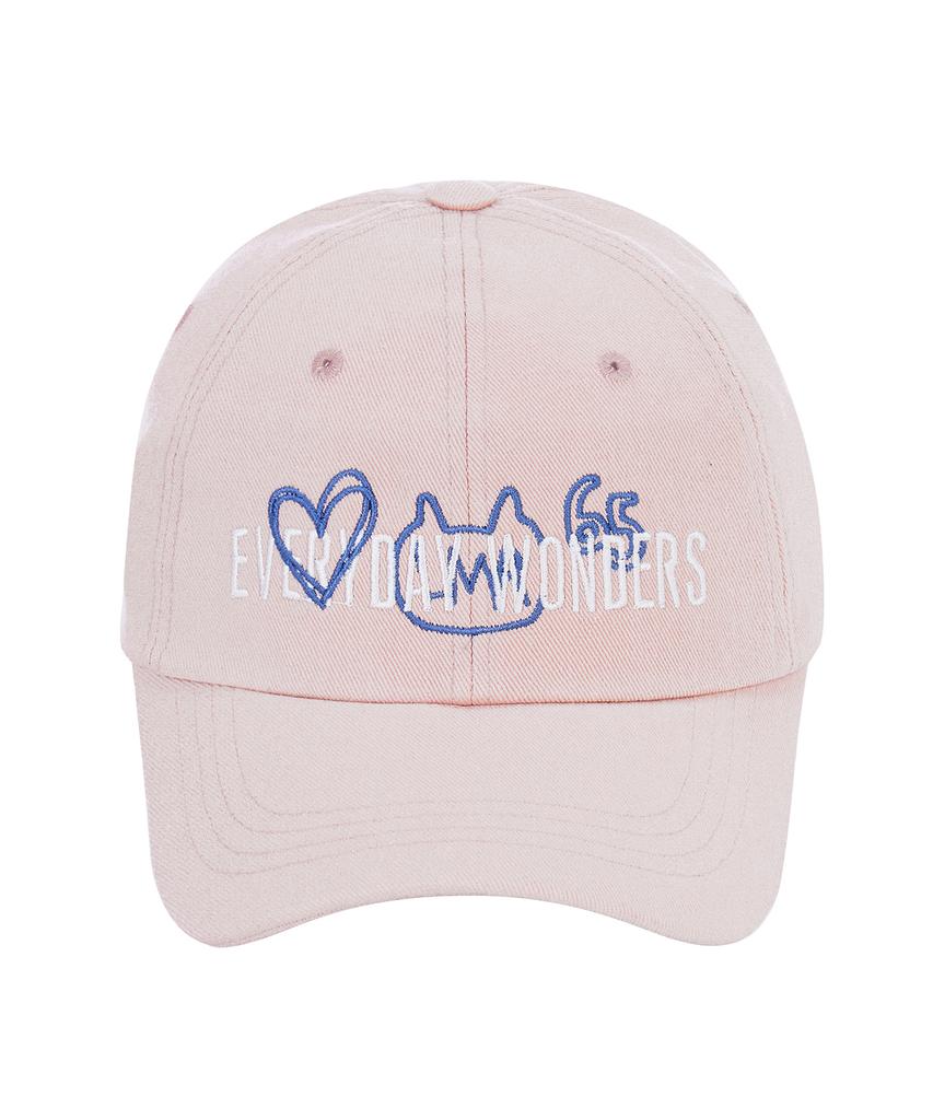 LMR Drawing Graphic Lettering Ball Cap Pink