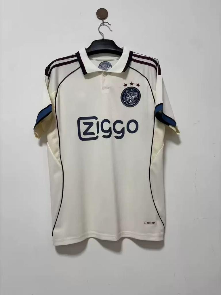 2526 Thai Football Fan Jersey Santos Marseille America Mallorca Short-sleeved Quick-drying T-shirt New La Liga