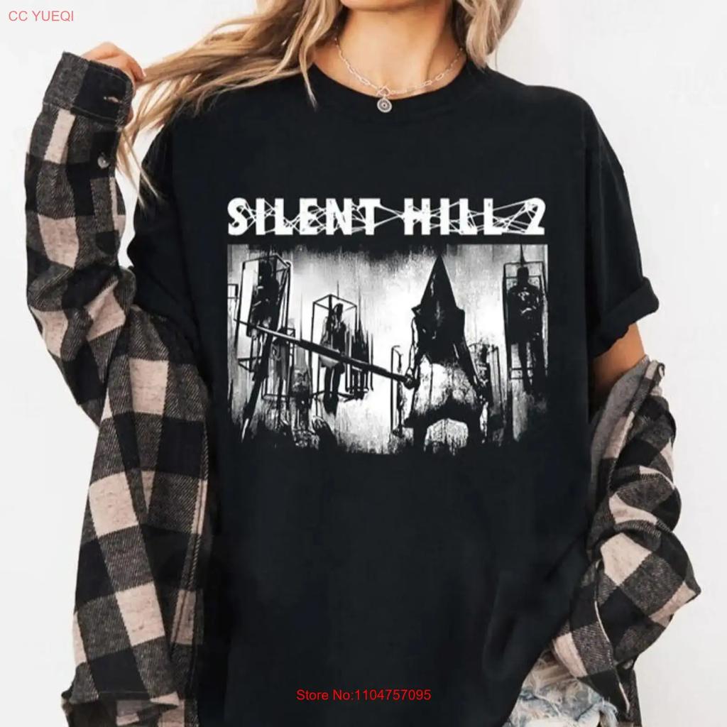 Pyramid Head Silent Hill 2 T Shirt Retro Horror Video Game Gamer Vintage Soft Breathable Versatile Designer Clothes