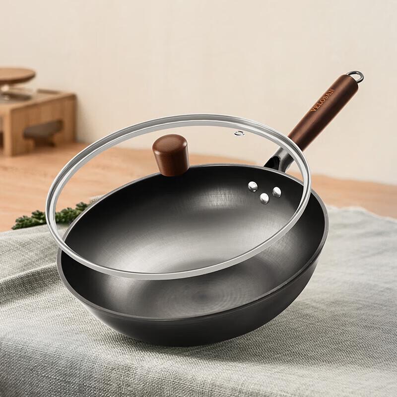 Velosan True Rust-Proof Titanium Alloy Iron Wok