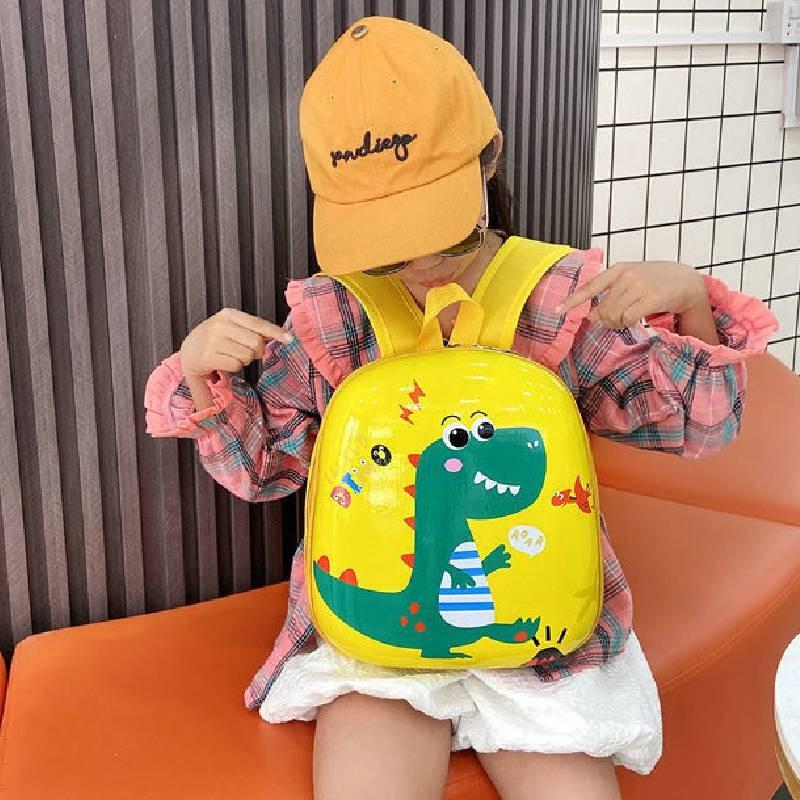 Dinosaur Cat And Kids School Backpack With Animal Design And Fabric Waterproof