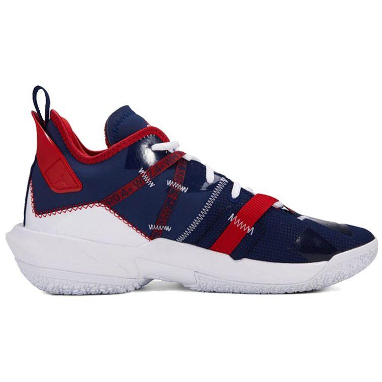 Air Jordan Why Not Zer0.4 PF Washington Wizards Men Sneakers Blue Blue-Void University-Red DD4886-400