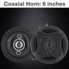 16 cm 500 W Samochodowy koncentryczny samochodowy audio Muzyka Stereo Pełnozakresowy Głośniki Hifi Instalacja bezinwazyjna