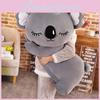 Lying Koala Plush Toy Cartoon Stuffed Animal Doll Cute Decoration Gift Kids