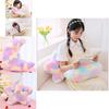 Cute Plush Moon And Star Sleeping Pillow For Girls