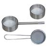 Lab Grade Metal Mesh Sieve With Comfortable Grip For Cell Separation And Chemicals Experiments Ergonomic Handle Strainer
