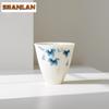 2pc/lot Hand-painted Gourd Teacup Zen Tea Bowl Water Jug Tea-tasting Smelling Cup Chazhan Master Cups Tea Ceremony Craft 40ml