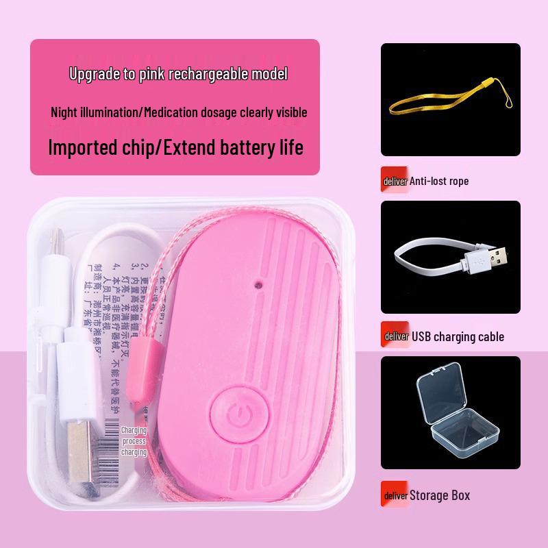 Rechargeable IV Drip Reminder: Infusion Buddy with Low Medication Alert