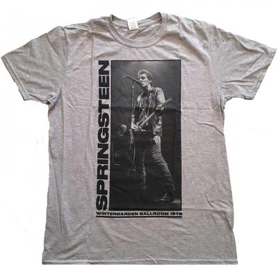 Bruce Springsteen Unisex-Erwachsene Wintergarten-Foto-T-Shirt