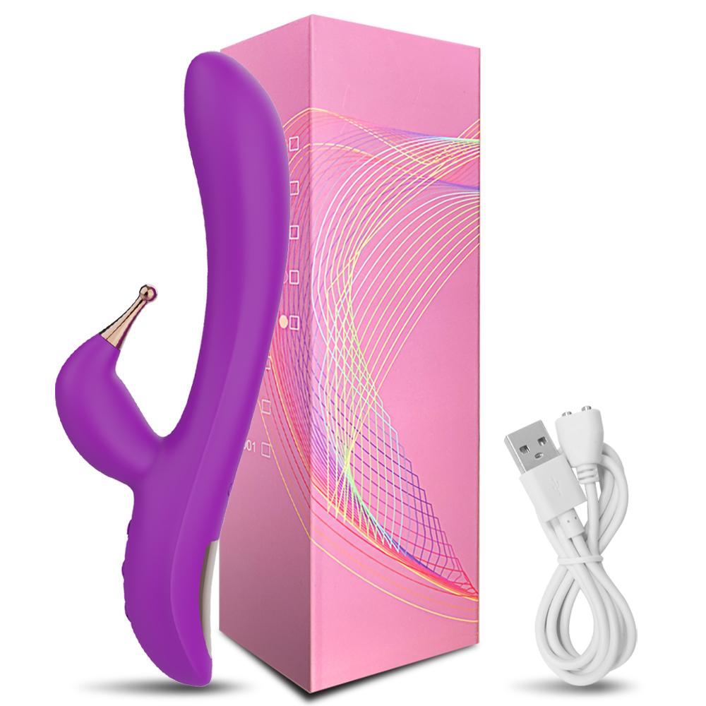 Powerful Dildos Vibrator Silicone Large Size Wand G-Spot Massager Sex Toy For Couple Clitoris Nipple Dual Stimulator For Adults