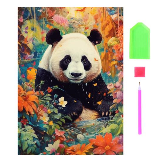 

1 комплект 5D набор для рисования стразами повышает креативность, снижает стресс, развивает терпение, рисунок со стразами B