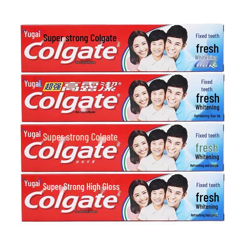 Colgate Ultra Strong Fresh Toothpaste for Gum Health, 140g X 9 Pack