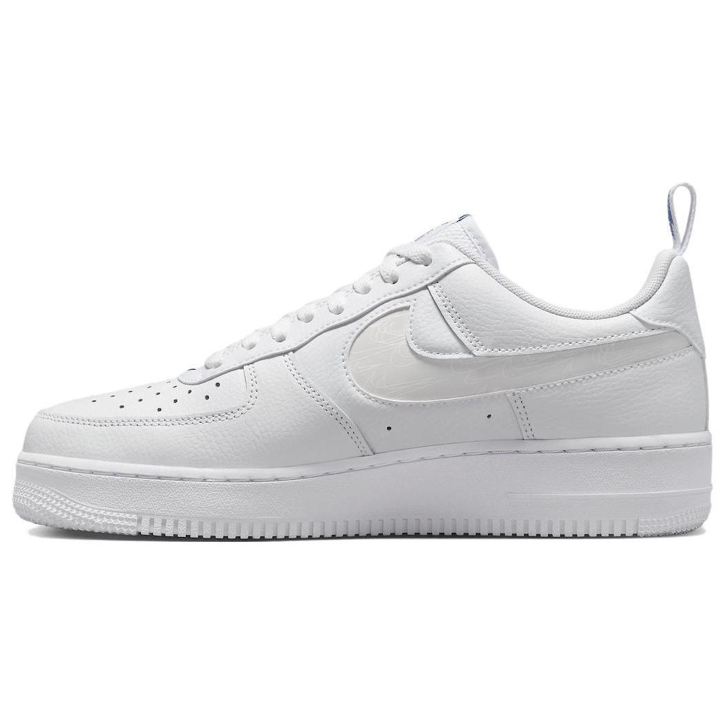 

Nike Air Force 1 Low Reflective Swoosh White Blue FB8971-100 47.5