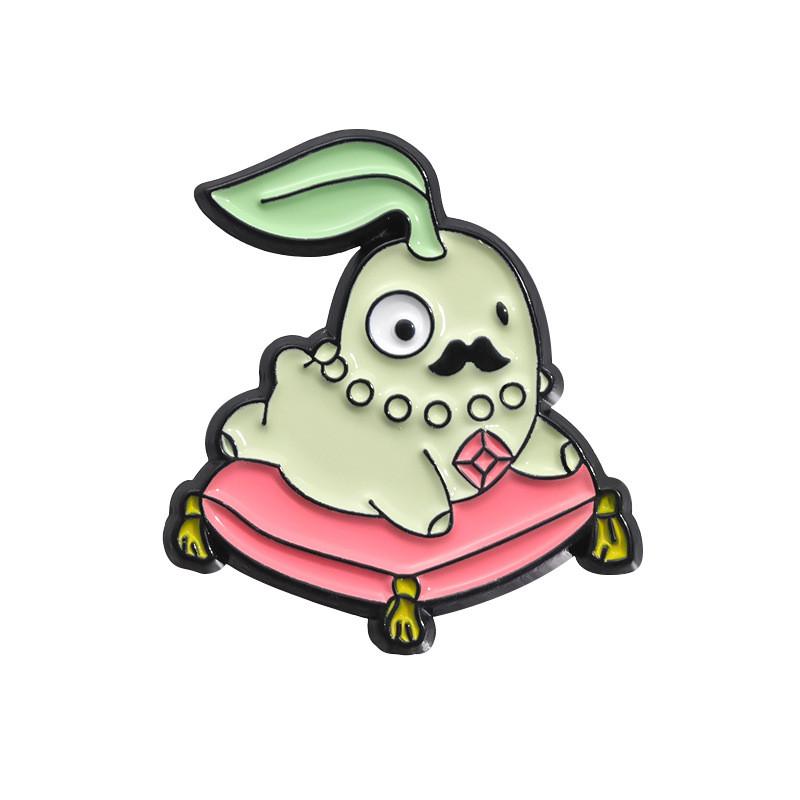 

Playful Cartoon Character Badge Unique Alloy Enamel Brooch Perfect For Lovers Anime QHXZ431