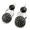 NOA [G8308] - Black 'Sissi' Designer Earrings