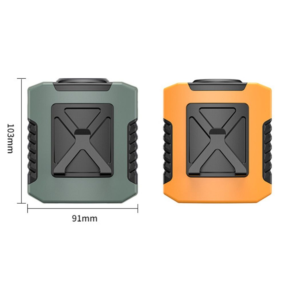 Wearable Cooling Fan With Night 8000mAh Air Circulator Durable Waist Fan  Camping Outdoor Travel