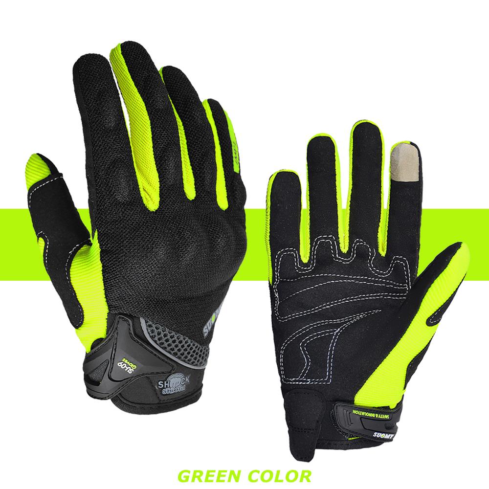 Summer Motorcycle Gloves Men Women Motocross Racing Gloves Suomy Full Finger Protective Sports Guantes Moto Driver Driving Glove