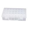32/64 Grid Transparent Visible Organizer Bead Handle Separate Grids Diamond Painting Rhinestone Storage Box