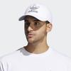 Adidas Originals Icon Structured Precurve Snapback One Size Men's 2.0 Cap, White/Black,